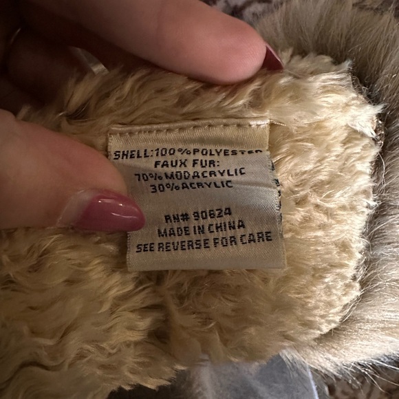 Tasha Polizzi Tan Faux Fur Teddy Jacket - Picture 7 of 9